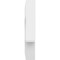 Ekena Millwork Taylorville Architectural Grade PVC Running Trim, 4"H x 5/8"P x 48"L RUNP04X0625X48TAY - alternate 6